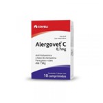 Ficha técnica e caractérísticas do produto Alergovet C 0,7 Mg - 10 Comprimidos - Coveli