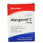 Ficha técnica e caractérísticas do produto Alergovet C 1,4 Mg