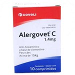 Ficha técnica e caractérísticas do produto Alergovet C 1.4MG -10/Comprimidos - Coveli