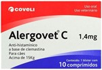 Ficha técnica e caractérísticas do produto Alergovet C 1,4mg 10 Comprimidos - Coveli