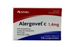 Ficha técnica e caractérísticas do produto Alergovet C Antialérgico 1,4mg C/ 10 Comprimidos - Coveli