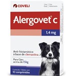Ficha técnica e caractérísticas do produto Alergovet com 1,4 Mg 10 Comprimidos - Coveli