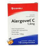Ficha técnica e caractérísticas do produto Alergovet Coveli 1,4 Mg com 10 Comprimidos