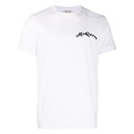 Ficha técnica e caractérísticas do produto Alexander McQueen Camiseta com Bordado de Logo - BRANCO