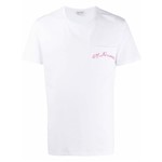 Ficha técnica e caractérísticas do produto Alexander McQueen Camiseta com Logo Bordado - Branco