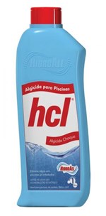 Ficha técnica e caractérísticas do produto Algicida Choque Hcl Hidroall 1 L