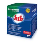 Ficha técnica e caractérísticas do produto Algicida de Choque Green To Blue 900gr Hth para Piscinas