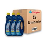 Ficha técnica e caractérísticas do produto Algicida Floc para Piscina Limper 1 Litro 5 Unidades