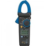 Ficha técnica e caractérísticas do produto Alicate Amperímetro Digital Azul e Preto Et-3166A Minipa