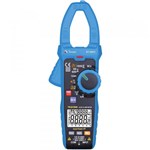 Ficha técnica e caractérísticas do produto Alicate Amperímetro Digital Minipa Azul ET3367C