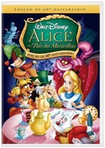 Ficha técnica e caractérísticas do produto ALICE NO PAIS DAS MARAVILHAS EDIÇÃO 60º ANIVERSARIO DVD - Disney