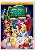 Ficha técnica e caractérísticas do produto Alice no País das Maravilhas Edição de 60º Aniversário DVD - Disney