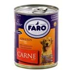 Ficha técnica e caractérísticas do produto Alimento Cao Faro Adulto 280g Lata Carne
