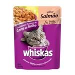 Ficha técnica e caractérísticas do produto Alimento Gato Whiskas 85g Sache Salmao