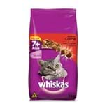 Ficha técnica e caractérísticas do produto Alimento Gato Whiskas 3kg Adulto 7mais Carne