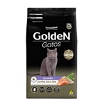 Ficha técnica e caractérísticas do produto Alimento Golden Gatos Adultos Salmão 3kg