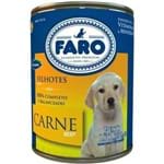 Ficha técnica e caractérísticas do produto Alimento para Cães Faro Filhotes Carne 280g
