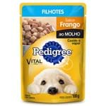 Ficha técnica e caractérísticas do produto Alimento para Cães Junior Pedigree de Frango ao Molho Sachê 100 G