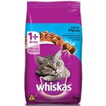 Ficha técnica e caractérísticas do produto Alimento para Gatos Whiskas de Peixe Pacote 1kg