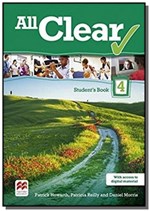 Ficha técnica e caractérísticas do produto All Clear Students Book Pack-4 - Macmillan