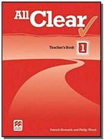 Ficha técnica e caractérísticas do produto All Clear Teachers Book Pack-1 - Macmillan