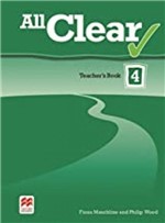 Ficha técnica e caractérísticas do produto All Clear Teacher's Book Pack-4 - Macmillan