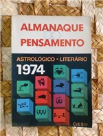 Ficha técnica e caractérísticas do produto Almanaque do Pensamento 1974