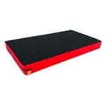 Ficha técnica e caractérísticas do produto Almofada Bandeja Para Notebook Preta E Vermelha 54x30cm
