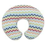 Almofada Boppy Chicco Algodão Colorful Chevron