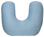 Ficha técnica e caractérísticas do produto Almofada de Amamentação Tricot Azul - Aime Baby