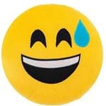 Ficha técnica e caractérísticas do produto Almofada de Emoji Pelúcia 45cm com Enchimento 14