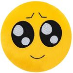 Ficha técnica e caractérísticas do produto Almofada De Emoji Pelúcia 28cm Com Enchimento 19