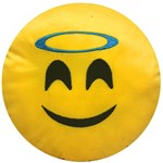Ficha técnica e caractérísticas do produto Almofada de Emoji Pelúcia 28cm com Enchimento 60 - Vb