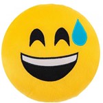 Ficha técnica e caractérísticas do produto Almofada de Emoji Pelúcia 28cm com Enchimento 14 - Vb