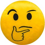 Ficha técnica e caractérísticas do produto Almofada de Emoji Pelúcia 28cm com Enchimento 58 - Vb