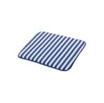 Ficha técnica e caractérísticas do produto Almofada Jardim Poliéster Stripes Azul 40cmx40cm