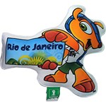 Ficha técnica e caractérísticas do produto Almofada Mascote Fuleco Rio de Janeiro