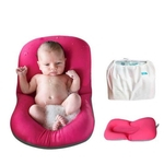 Ficha técnica e caractérísticas do produto Almofada para banho do bebê rosa