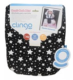 Ficha técnica e caractérísticas do produto Almofada para Carrinho Mini Memory Foam Stars - Clingo