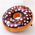 Ficha técnica e caractérísticas do produto Almofada Rosquinha Magma Donut Chocolate Gotas