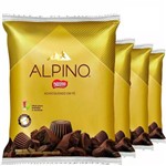 Ficha técnica e caractérísticas do produto Alpino Achocolatado em Pó 1kg Nestle - Kit com 4 Unidades - Total 4kg