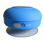 Ficha técnica e caractérísticas do produto Alto Falante Bluetooth a Prova D´água para Celular Tablet Iphone - Shower Speaker Azul