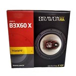 Ficha técnica e caractérísticas do produto Alto Falante Triaxial Bravox 6 B3x60x 100w Rms Par