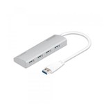Ficha técnica e caractérísticas do produto Aluminium - Hub USB 3.0 4 Portas COMTAC