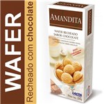 Ficha técnica e caractérísticas do produto Amandita Wafer Recheado Chocolate 200g - Lacta