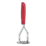 Ficha técnica e caractérísticas do produto Amassador de Batatas Inox Utilita Vermelho 9cm Tramontina - Vermelho