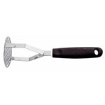 Ficha técnica e caractérísticas do produto Amassador de Batatas Utilita Inox Cabo Preto 28 Cm Tramontina