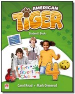 Ficha técnica e caractérísticas do produto American Tiger Students Book With Workbook Pack-4 - Macmillan