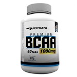 Ficha técnica e caractérísticas do produto Aminoácido BCAA 1000mg Nutrata Suplementos - 60 Tabletes