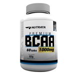 Ficha técnica e caractérísticas do produto Aminoácido BCAA 1000mg Nutrata Suplementos - Sem Sabor - 60 Cápsulass